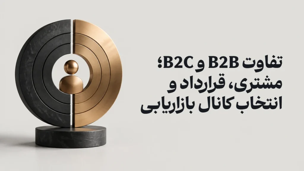 تفاوت B2B و B2C؛ مشتری، قرارداد و انتخاب کانال بازاریابی