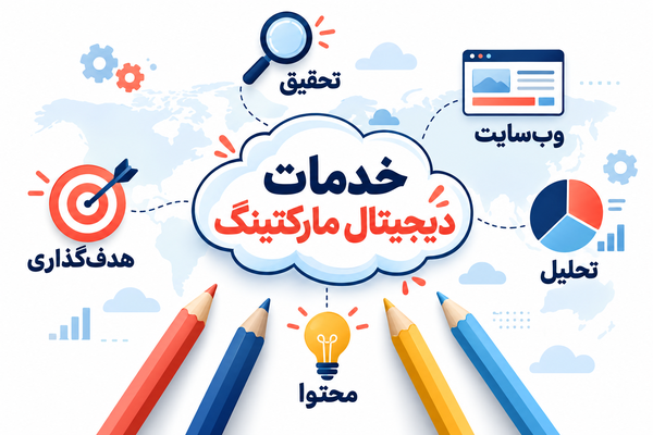 حوزه‌های خدمات دیجیتال مارکتینگ