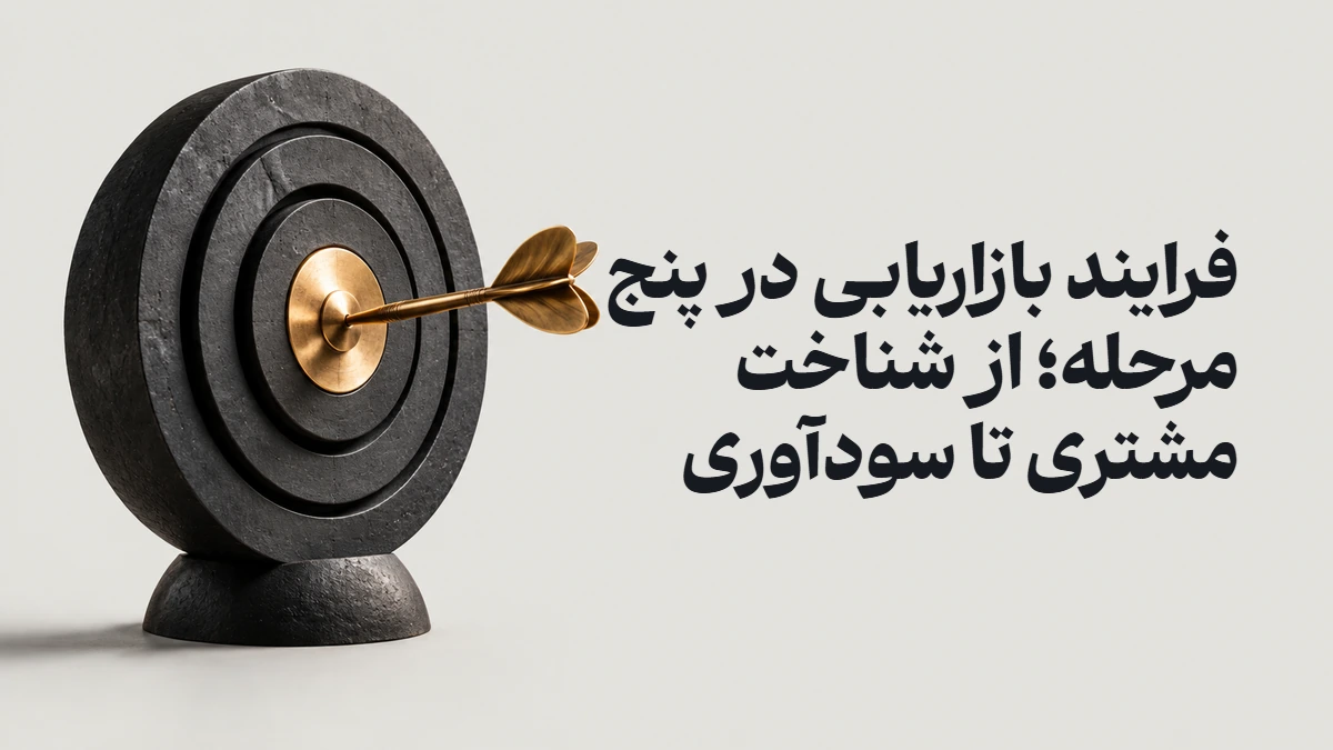 فرایند بازاریابی در پنج مرحله؛ از شناخت مشتری تا سودآوری