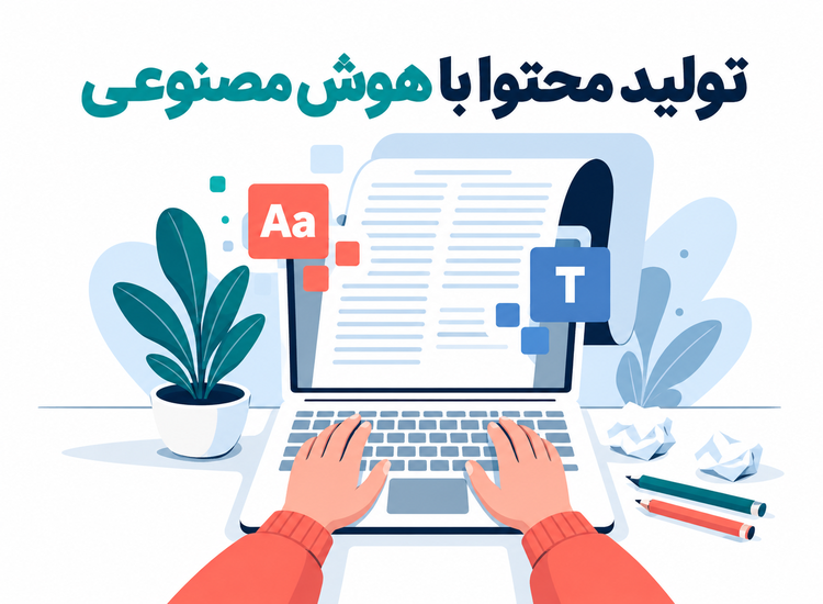 تولید محتوا با هوش مصنوعی + معرفی بهترین ابزارهای هوش مصنوعی