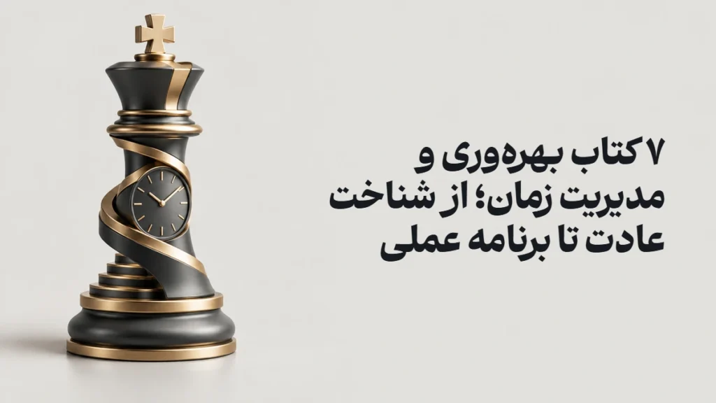 ۷ کتاب بهره‌وری و مدیریت زمان؛ از شناخت عادت تا برنامه عملی