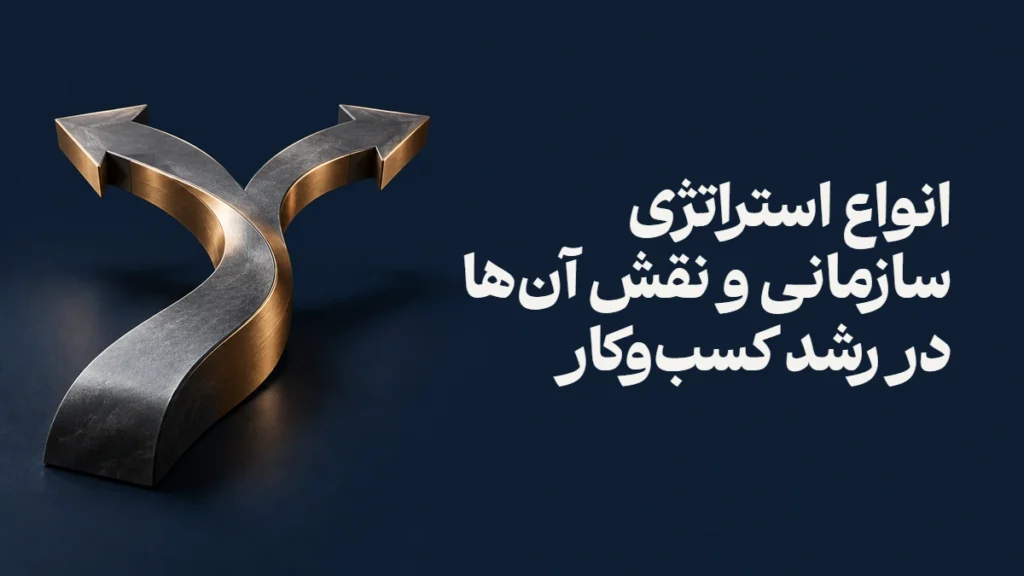 انواع استراتژی سازمانی و نقش آن‌ها در رشد کسب‌وکار